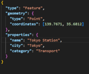 Geojsonについて